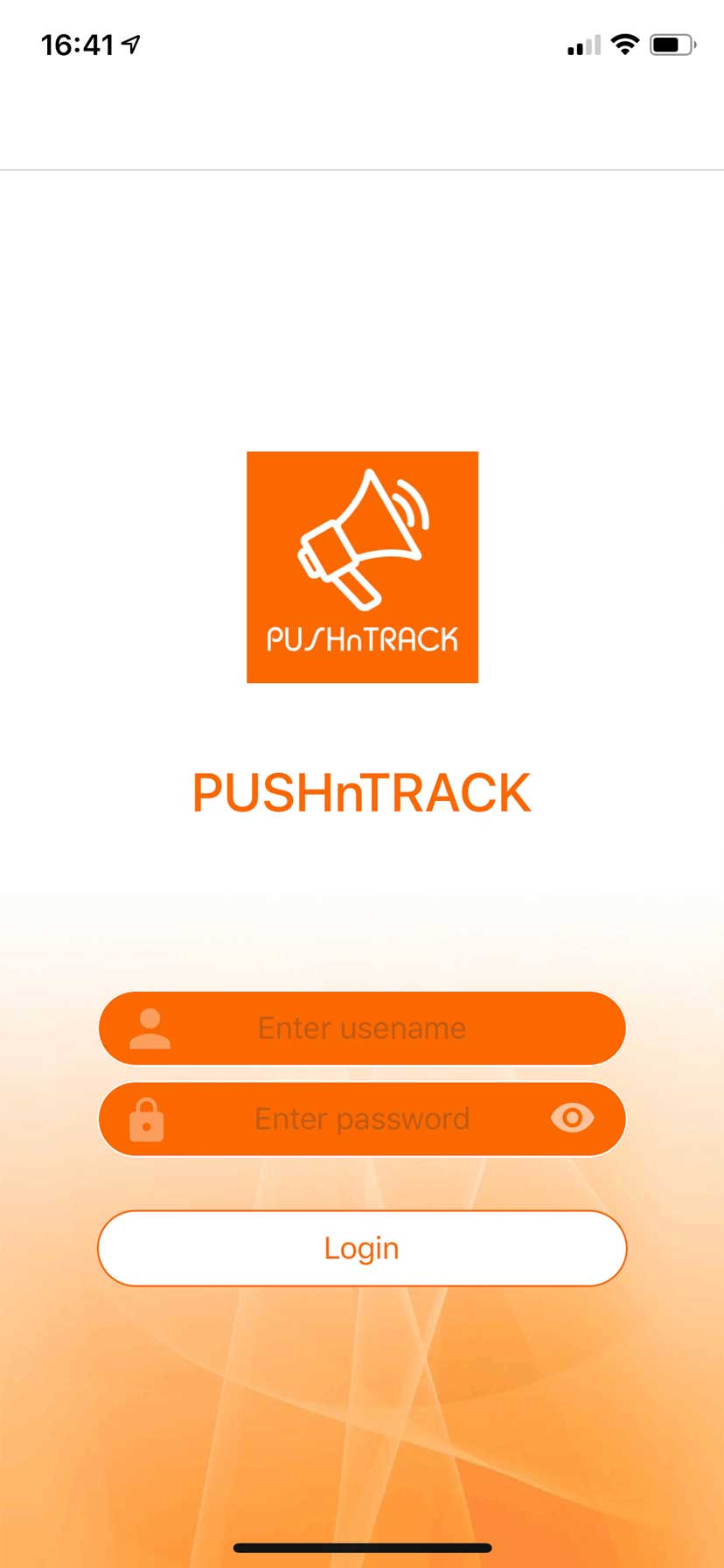 Push&Track login